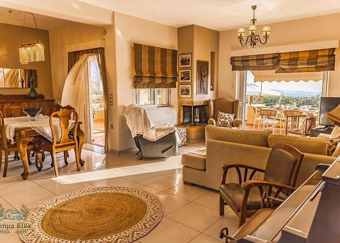 Ktima Kika - Private Pool Escape & Tranquility Villa Kyparissia